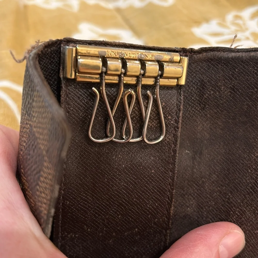 Pre loved Louis Vuitton Key Fob Holder